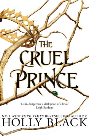 The Cruel Prince book cover by Holly Black, Faerie enemies to lovers YA fantasy novel