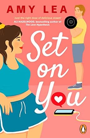 Set On You book cover by Amy Lea, enemies to lovers and gym romance novel