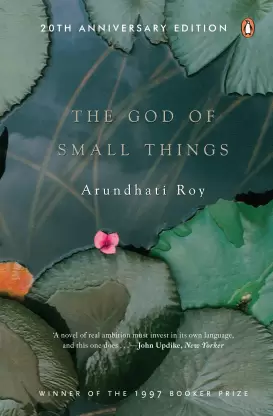 The God of Small Things book cover by Arundhati Roy, Indian literary fiction and Booker Prize winner