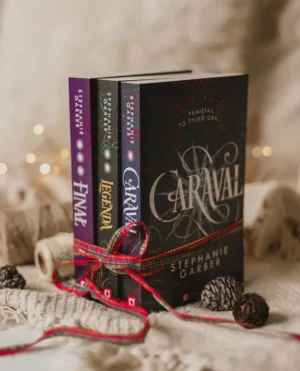 Caraval Trilogy box set cover by Stephanie Garber, YA fantasy romance series with circus and magic themes