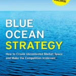 Blue Ocean Strategy Expanded Edition book cover featuring a wave transitioning from red to blue.