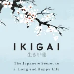 Ikigai book cover featuring a simple, elegant illustration of a tree, circle, or Japanese aesthetic symbol.