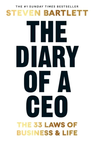 The Diary of a CEO book cover featuring a sleek, professional design with a journal or notebook aesthetic.