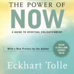 The Power of Now book cover by Eckhart Tolle featuring a serene, minimalist design with a sun or lotus symbol.
